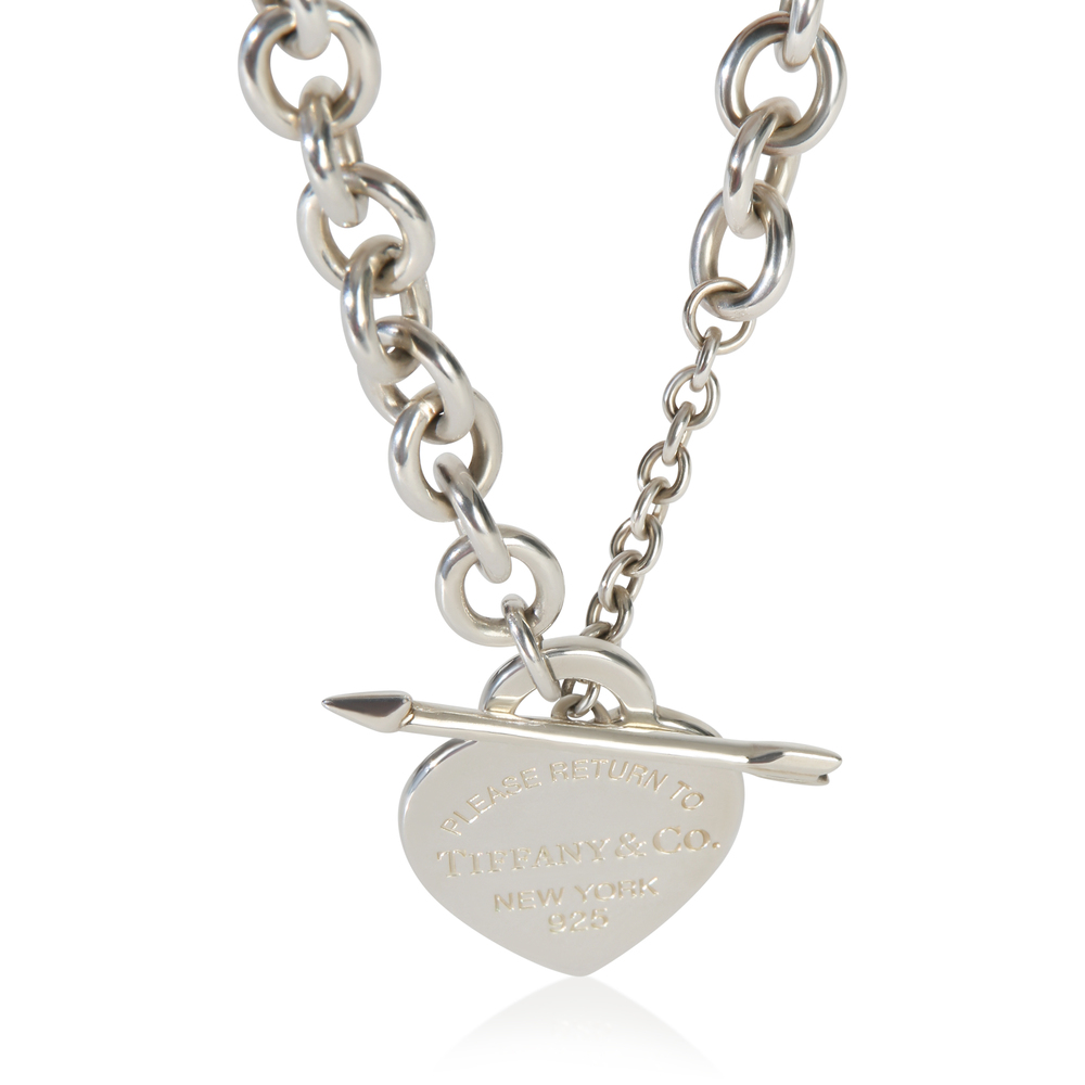 Tiffany & Co. Sterling Silver  Return To Tiffany Lovestruck Necklace